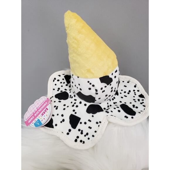 BARK BOX LOT 4 DOG TOY GIRL LARGE‎ ICE CREAM CONE UNICORN CHOCO CHOCOLICK BEACH - Picture 2 of 10